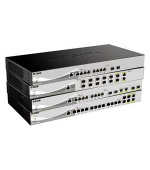 D-Link DXS-1210-12SC 12 Port Smart Managed Switch including 10x10 SFP+ ports & 2 x Combo 10GBase-T/SFP+ uplink ports