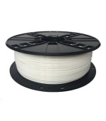 GEMBIRD Tisková struna (filament), PETG, 1,75mm, 1kg, bílá