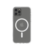Belkin ochranné pouzdro SheerForce Magnetic Anti-Microbial Protective Case for iPhone 12/12 Pro - průhledný
