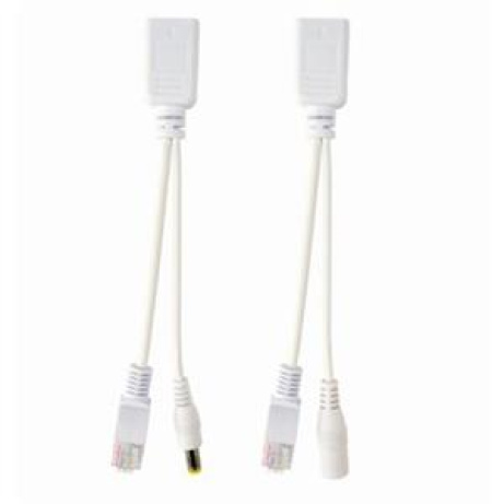 GEMBIRD UTP pasivní PoE adaptér, injector kit 0,15m