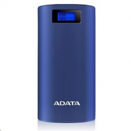 ADATA P20000D Power Bank 20000mAh modrá