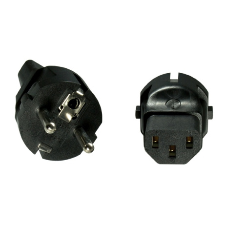 PremiumCord Adaptér CEE 7/7 M - IEC C13 F, 230V