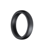 CARNEO PAY RING BRUSHED platební prsten černý V.12