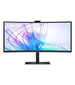 Samsung LED LCD Monitor 34" Samsung ViewFinity S65VC - prohnutý,VA,3440x1440,5ms,100Hz,HDMI,DisplayPort,USB3