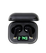GEMBIRD Sluchátka FitEar-X300B, Bluetooth, TWS, černá