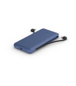 Belkin BOOST CHARGE™ USB-C Power Delivery PowerBanka, 10000mAh, s integrovanými kabely, půlnoční modrá