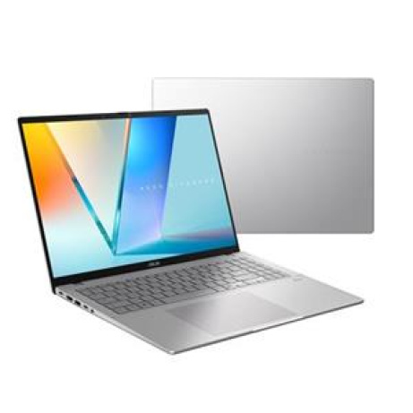 ASUS Vivobook S16 - Snapdragon X  X1 26 100/16GB/512GB SSD/16"/2,5K/IPS/2y PUR/WIn 11 Home/stříbrná