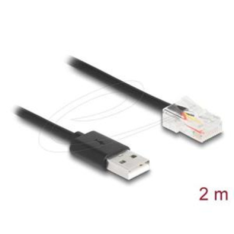 Delock Komunikační kabel UPS, z USB 2.0 Typu-A na USB RJ50, 2 m