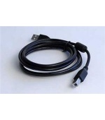 Kabel USB A-B 4,5m 2.0 HQ s ferritovým jádrem