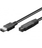 PremiumCord FireWire 800 kabel,1,8m,  9pin-6pin