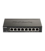 D-Link DGS-1100-08PV2 8-Port PoE Gigabit Smart Managed Switch- 8-Port 1000BaseTX Auto-Negotiating 10/100/1000Mbps Switch