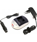 Nabíječka T6 power GoPro AHDBT-501, 601-10197-000, AABAT-001, 230V, 12V, 1A, dual