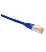 Patch cord FTP cat5e 0,25M modrý