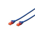 Digitus CAT 6 U-UTP patch cable, Cu, LSZH AWG 26/7, length 5 m, color blue
