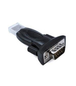 PremiumCord USB 2.0 - RS 232 převodník krátký, osazen chipem od firmy FTDI