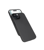 Epico Mag+ kožený kryt iPhone 15 - černá