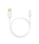 AXAGON HQ Kabel Micro USB, 2A, bílý, 1.5 m
