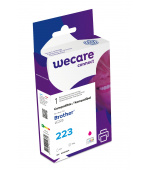 WECARE ARMOR ink kompatibilní s BROTHER LC-223M, červená/magenta