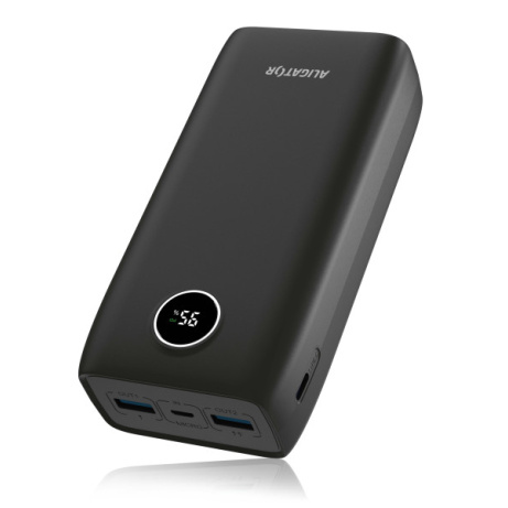 Power bank ALIGATOR PD20W+QC22.5A,30000mAh,černá