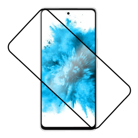 Ochranné tvrzené sklo FIXED Full-Cover pro Samsung Galaxy A36 5G, černé