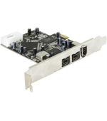 DeLock PCI Express x1 FW A+B 2+1 Port