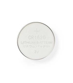 Nedis BALCR16205BL - Lithiová Knoflíková Baterie CR1620 | 3 V | 5 kusů | Blistr