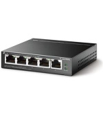 TP-Link TL-SG105PE5-Port Gigabit Easy Smart Switchwith 4-Port PoE+ budget 65W