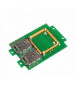 Xerox ELATEC TWN4 LEGIC NFC RFID CARD READER WHITE USB 12CM CABLE