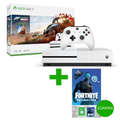 XBOX ONE S 1 TB + Forza Horizon 4 + Fortnite The Cobalt Pack