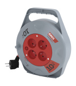 EMOS PVC Naviják 4z/10m 1,0mm, IP20