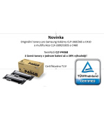 HP - Samsung CLT-P406B 1-pk Black Toner Cr (1,500 / 1,500 pages) - SU374A