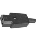 PremiumCord konektor IEC 320 C13 10A přímý