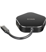 D-Link 4-in-1 USB-C Hub with HDMI and Power Delivery