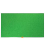 Nobo textilní nástěnka, širokoúhlá 40", zelená