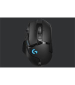 Logitech myš Gaming G502 Lightspeed/Powerplay/Hero - bezdrátová,11 tlačítek, černá, 100-16 000dpi