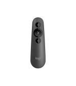 Logitech prezentér Wireless Presenter R500s, dosah 20m, bluetooth, grafitový