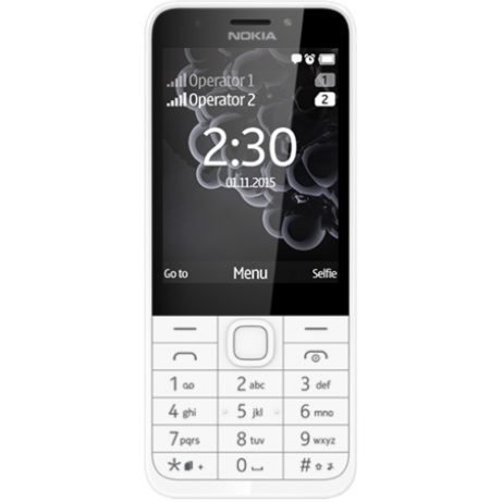 Nokia 230 Dual SIM White Silver
