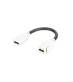 DIGITUS HDMI 2.0 Keystone Jack pro DN-93832, kabel 12 cm, čistě bílá (RAL 9003)HDMI 2.0 Keystone Jack pro DN-93832, kabel 12 cm, č
