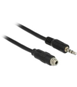 Delock Cable Stereo Jack 3.5 mm female panel-mount > Stereo Jack 3.5 mm male 100 cm