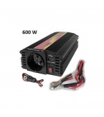 Měnič napětí Carspa CAR600U-242 24V/230V+USB 600W, modifikovaná sinus