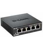 D-Link DGS-105/E 5-port 10/100/1000 Gigabit Metal Housing Desktop Switch