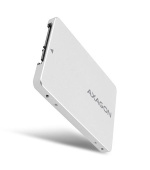 AXAGON RSS-M2SD, SATA - M.2 SATA SSD, interní 2.5" ALU box