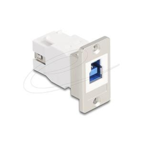 Delock USB 5 Gbps Typ-B samice na USB Typ-A samice, kónický, pro montáž do panelu