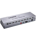 PremiumCord HDMI 2.0 splitter 1-8 portů, 4K x 2K/60Hz, FULL HD, 3D, repeater v setu
