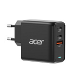 Acer GAN 67W PD charger,2xUSB-C,1xUSB-A černý