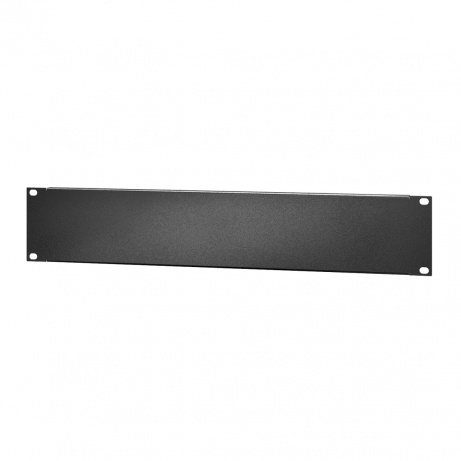 Easy Rack 2U standard metal blanking panel, 10 pk