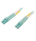 Optický patch kabel 10/100Gb Duplex Multimode 50/125, OM4 (LC/LC), modrá, 3m