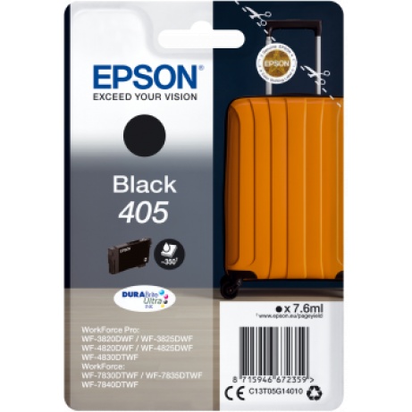 Epson Singlepack Black 405 DURABrite Ultra Ink