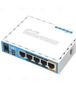 MikroTik RouterBOARD RB951Ui-2n, hAP,CPU 650MHz, 5x LAN, 2.4Ghz 802.11n, 1x PoE out, case
