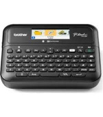 Brother PT-D610BTVP tiskárna samolepících štítků s kufříkem a 24mm páska - černá/bílá, barevný LCD, Bluetooth